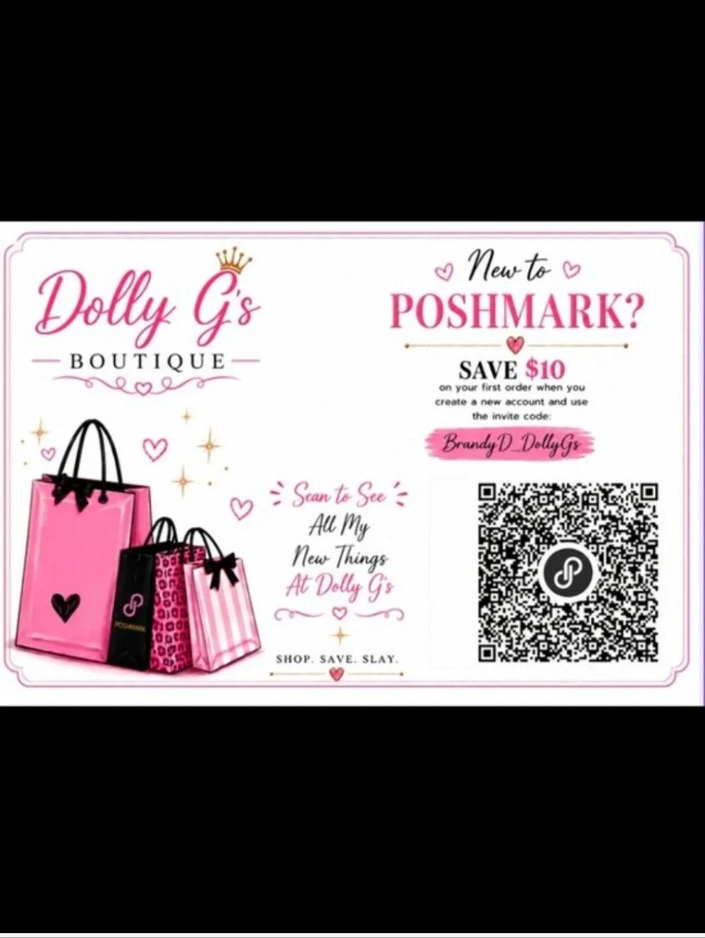 Dolly G's Boutique - 50 Count Cards